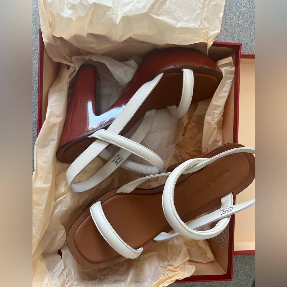 Charles Jourdan wedge sandals